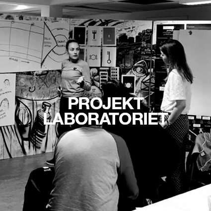 Visuelt menupunkt til: Projektlaboratoriet