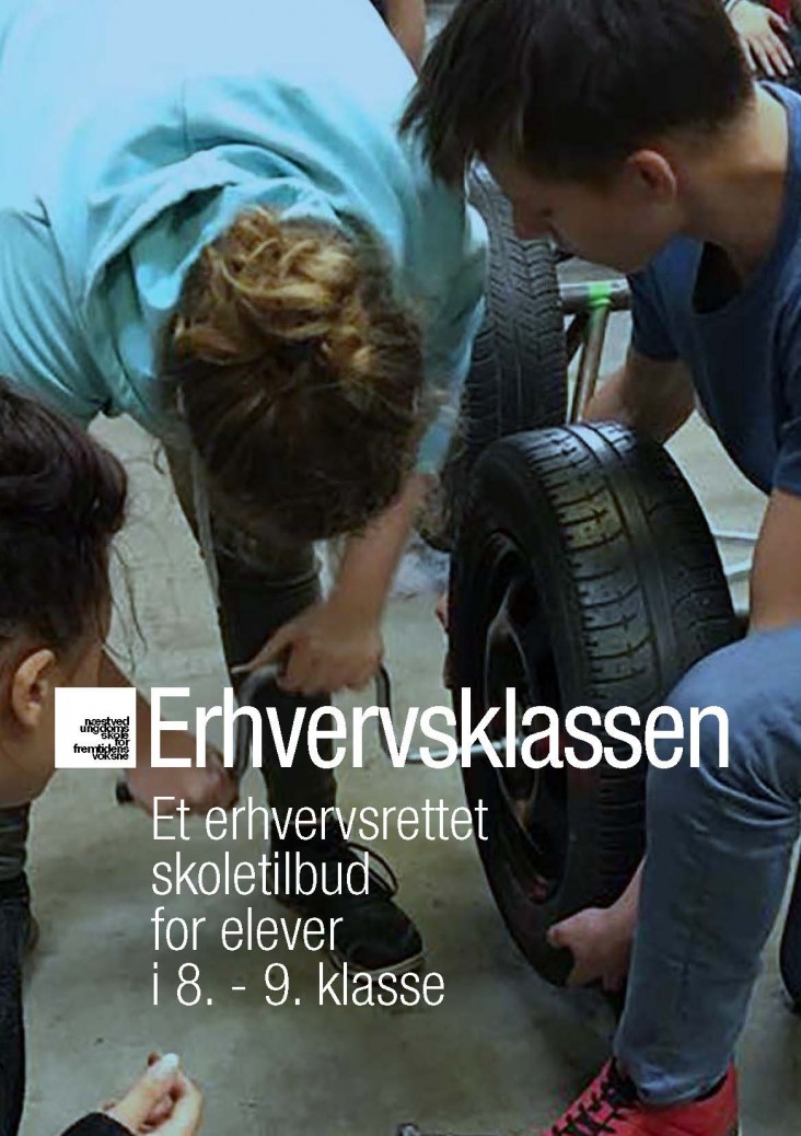 forside af folder om erhvervsklassen 2021